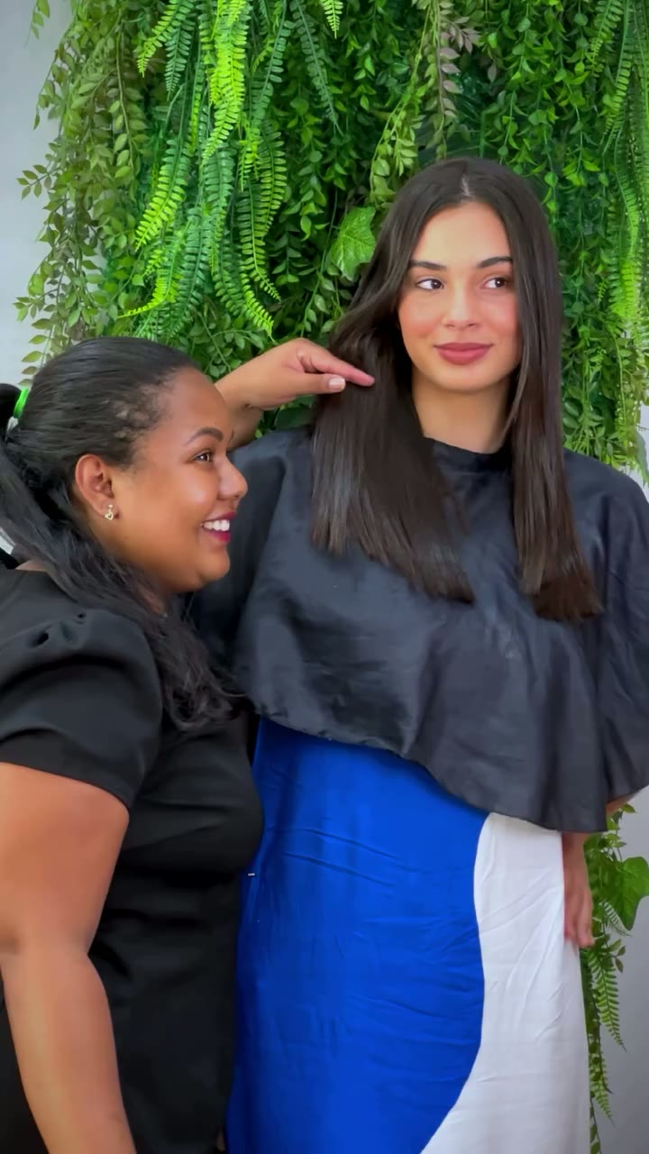 Resultado final — Liso Perfeito na Morena Chic
