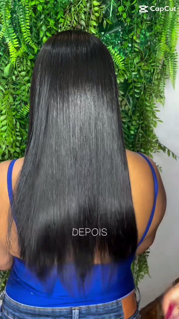 Resultado final — Liso Perfeito na Morena Chic